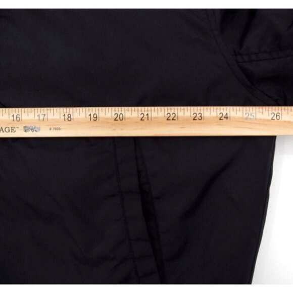 Vtg 90s LL Cool J Bomber Jacket Mens Large Black Quilt Lined Nylon Heavyweight - Picture 12 of 15